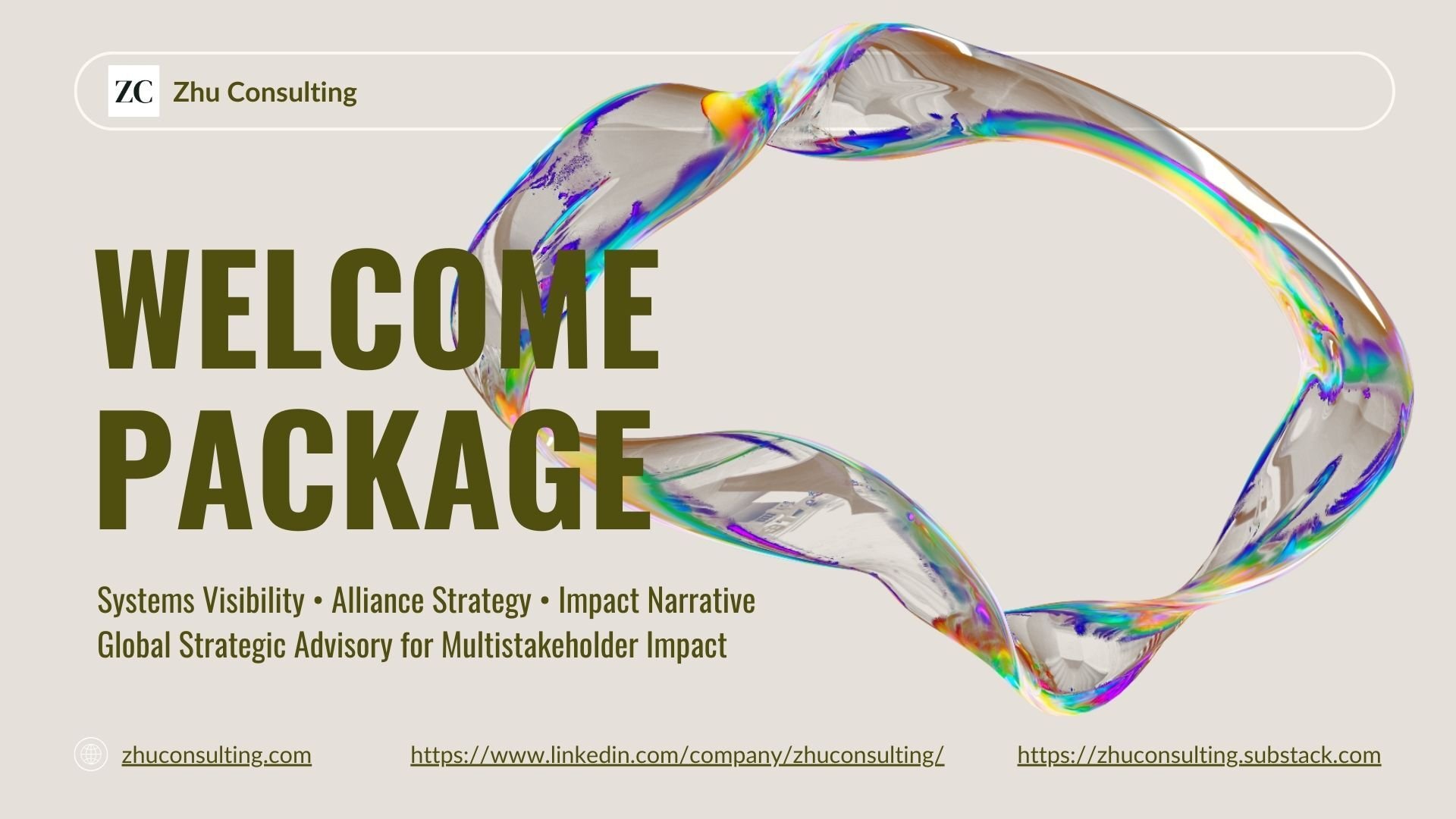 Welcome to Zhu Consulting