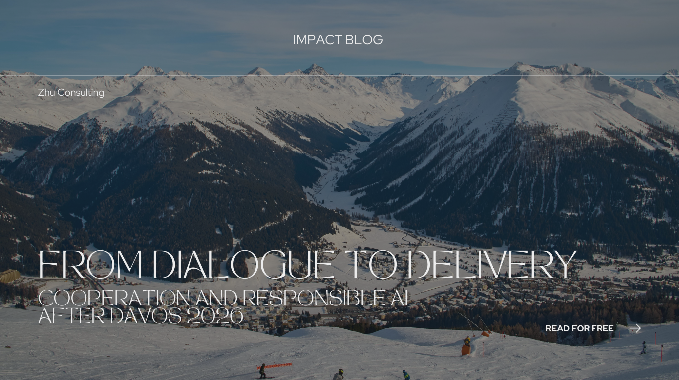 Zhu Consulting Davos 2026 outcome article